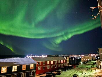 Deutsches Bundeswehr-Team kommt abends auf Gr&ouml;nland an