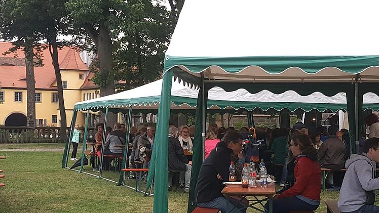 Schlossgartenfest in Adelsdorf. Foto: Johanna Blum