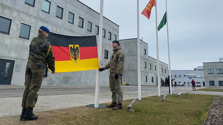 Bundeswehr-Brigade in Litauen wird in Dienst gestellt