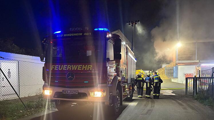 Brand in Biogasanlage in Bad Windsheim