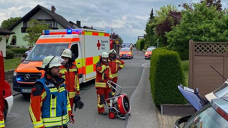 Breitengüßbach: Mann bewusstlos in Garage gefunden - 50 Einsatzkräfte im Einsatz