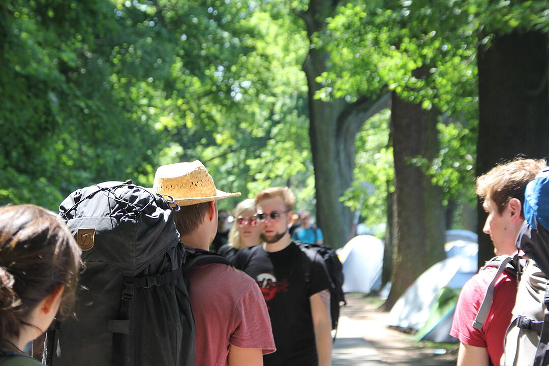 So wild feiern die Besucher bei Rock im Park 2019