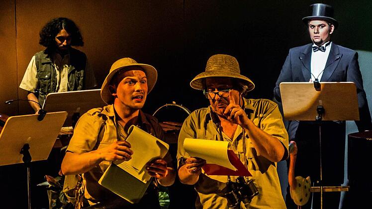 "Das musikalische Nashorn": Impressionen vom Kinderkonzert des Landestheaters in der Coburger ReithalleFoto: Jochen Berger
