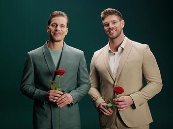 Felix Stein (links) und Martin Braun suchen ab Juni als "Die Bachelors" die große Liebe.