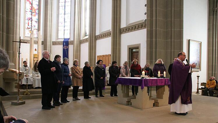 Eindrücke von der Wahl im Sonntagsgottesdienst in der Herz-Jesu-Stadtpfarrkirche. Foto: Ralf Ruppert