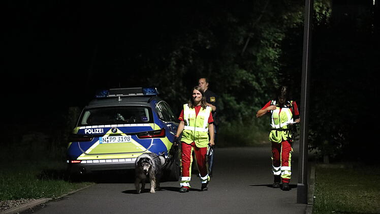 Große Vermisstensuche in Nürnberg-Gebersdorf