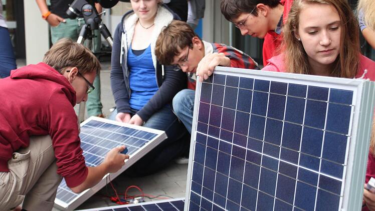 Dei Solarplatten wurden aus den Einnahmen der Verpachtung finanziert.