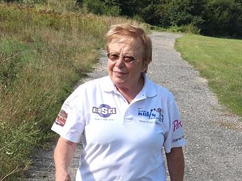 Das Wandern macht Ruth Kuhn einfach Spaß.  Fotos: Johanna Blum