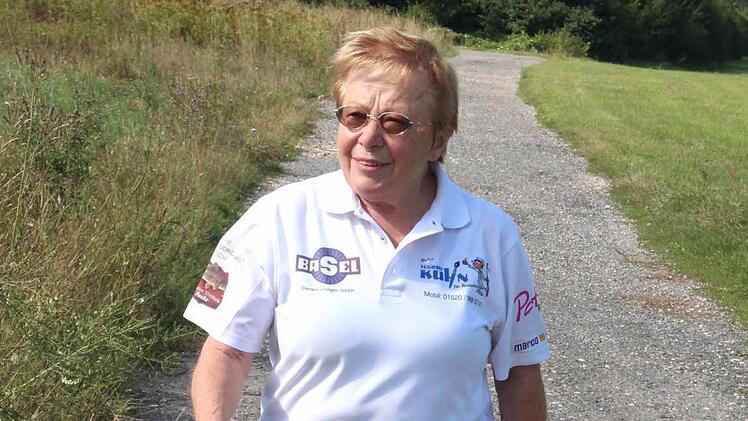 Das Wandern macht Ruth Kuhn einfach Spaß.  Fotos: Johanna Blum