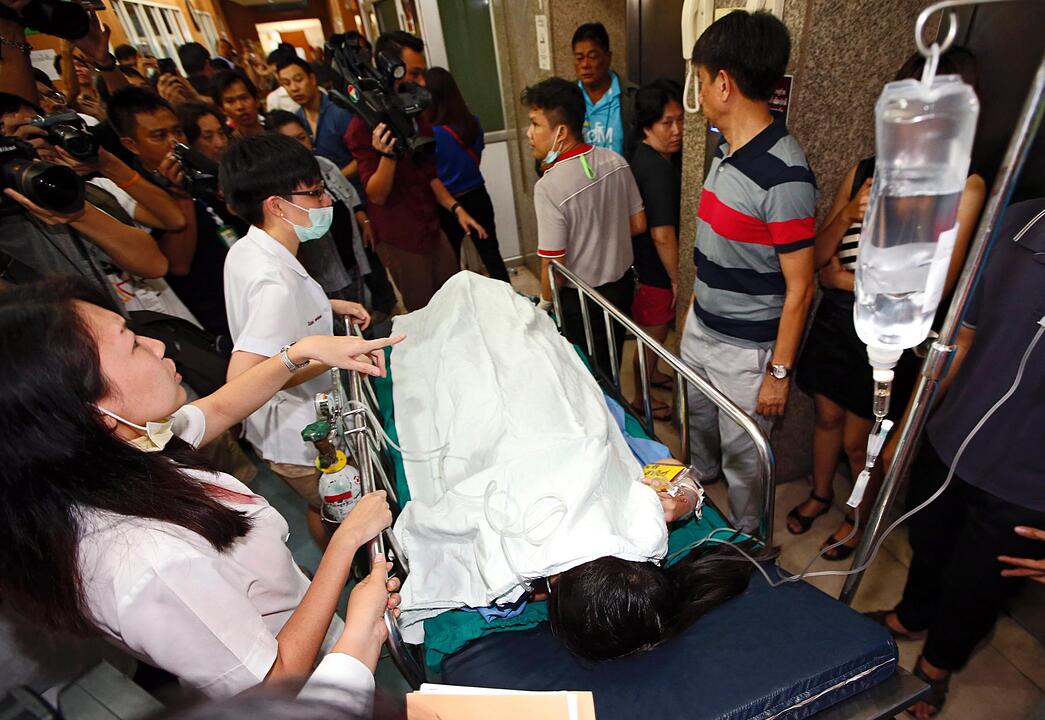 Scores of casualties reported as explosion rocks central Bangkok
