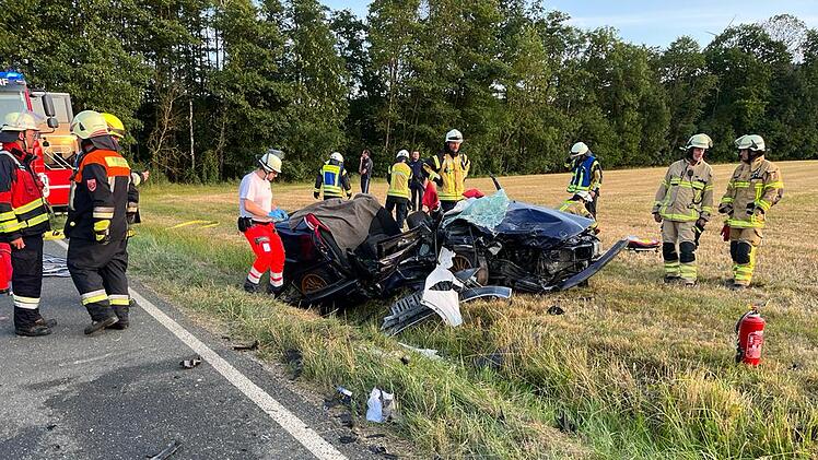 Unfall bei Eckersdorf