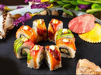 Die beiden Filialen der Moon Sushi Bar sind auf dem 2. Platz gelandet.