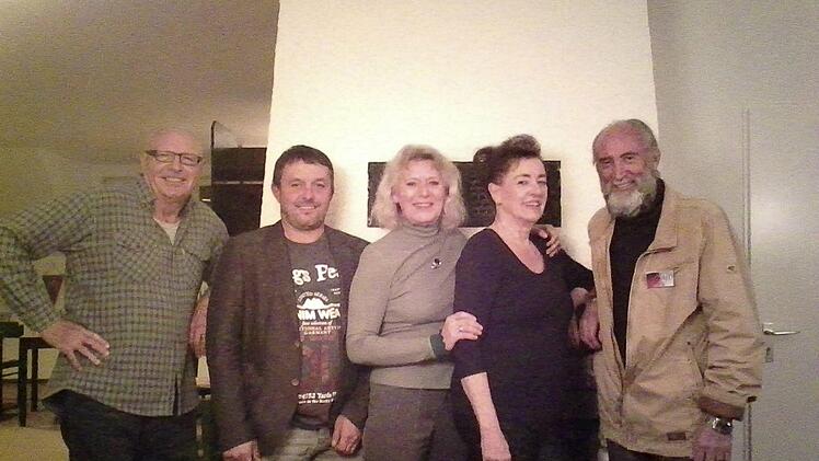 Die Vorstandsmitglieder (von links): Ormar Nidoba, Holger Engel, Freia Lippold-Eggen, Ingeborg Hehn und Peter Sch&auml;fer.  Foto: Freia Lippold-Eggen/Selbstausl&ouml;ser