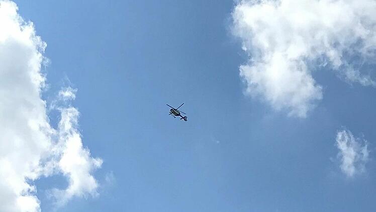 Hubschrauber kreist &uuml;ber Bamberg - das steckt dahinter