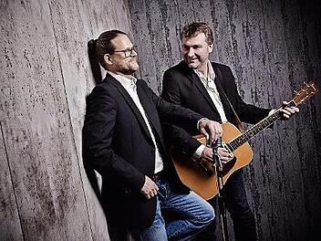 Handgemachte Musik gibt es von Goller & Götz bei ihrem Konzert unter freiem Himmel am Samstag in Trebgast.