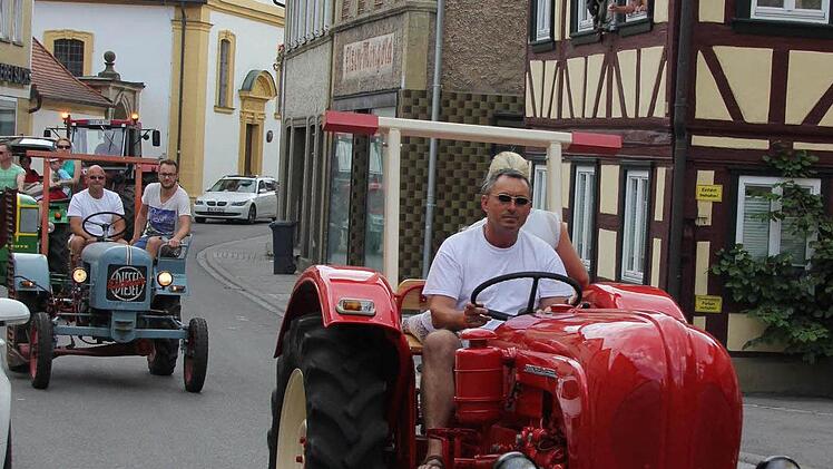 Aus Untermerzbach war Armin Hanff "herbeigedüst".