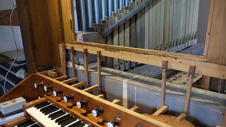 Am 16. Mai wird die Orgel in der Kreuzkapelle Machtilshausen erstmals wieder erklingen. Gerd Schaar