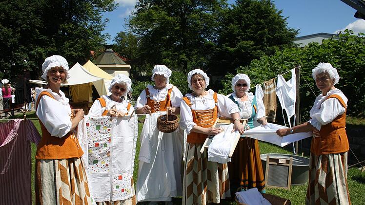 Impressionen vom historischen Bürgerfest im Jahr 2010 Foto: Archiv/Karin Herzog