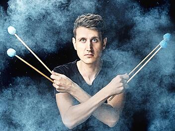 Perkussionist Alexej Gerassimez ist am 23. Oktober in Coburg.
