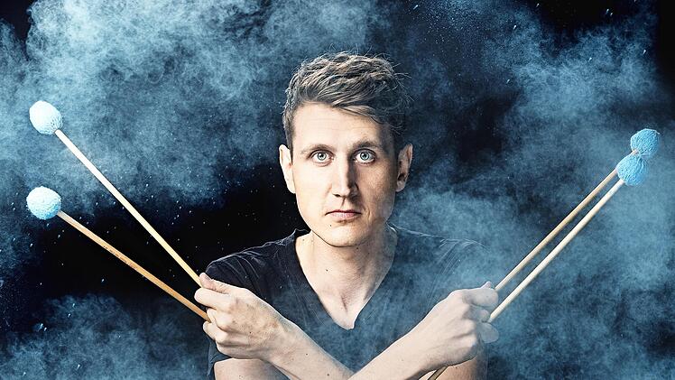Perkussionist Alexej Gerassimez ist am 23. Oktober in Coburg.
