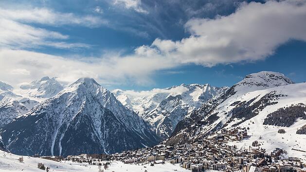 Skifahren in Frankreich: les deux alpes