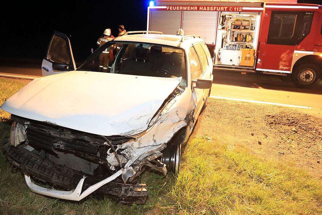 Unfall bei Königsberg: Frau verletzt