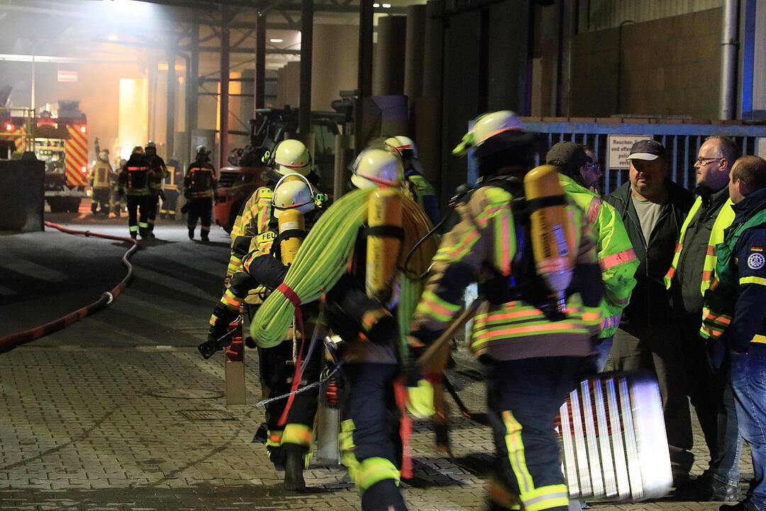 Maschinenbrand in Forchheim