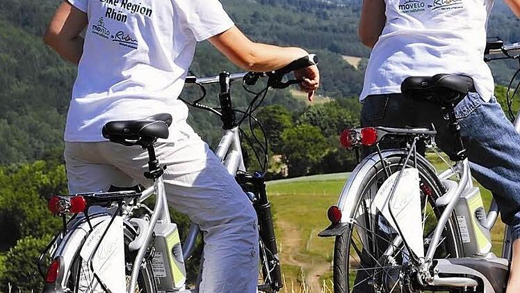 Mit einem E-Bike ist die Tour auf die Platzer Kuppe nicht ganz so anstrengend ...