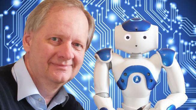 Autoren von "Coburg liest" 2017: Ulrich Eberl und sein Roboter Nao, die Gäste des Roman-Marathons Rasha Khayat, Paula Fürstenberg und Klaus Böldl, Jakob Augstein und Nikolaus Blome, die zum "Streitgespräch" kommen, und Peter Stamm, dem die Autorengala gewidmet ist. Foto: Peter-Andreas Hassiepen