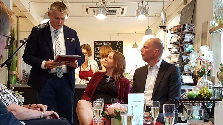 Thomas Luger begrüßte den Gast in den Räumen der Confiserie. Foto: Marco Meißner