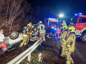 Schwerer Unfall bei Kahl am Main