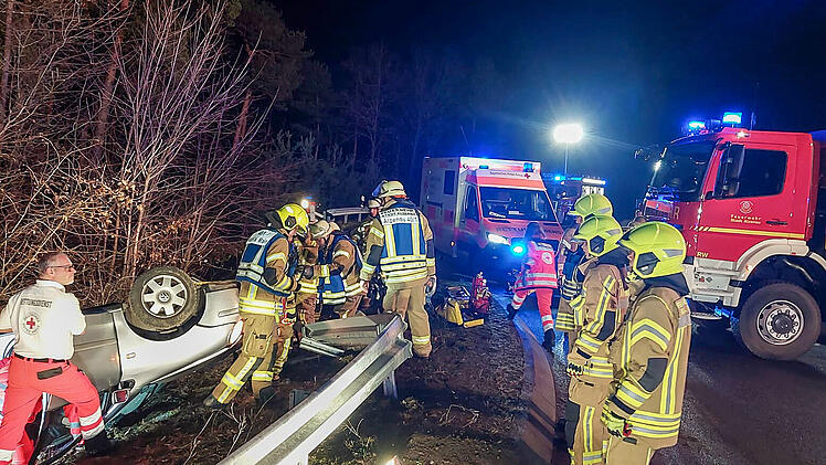 Schwerer Unfall bei Kahl am Main
