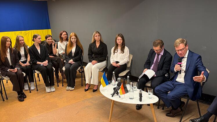 Au&szlig;enminister Wadephul besucht die Ukraine