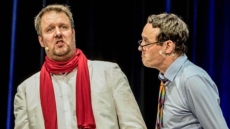 Impressionen vom "TBC"-Gastspiel im Coburger Kongresshaus.Foto: Jochen Berger