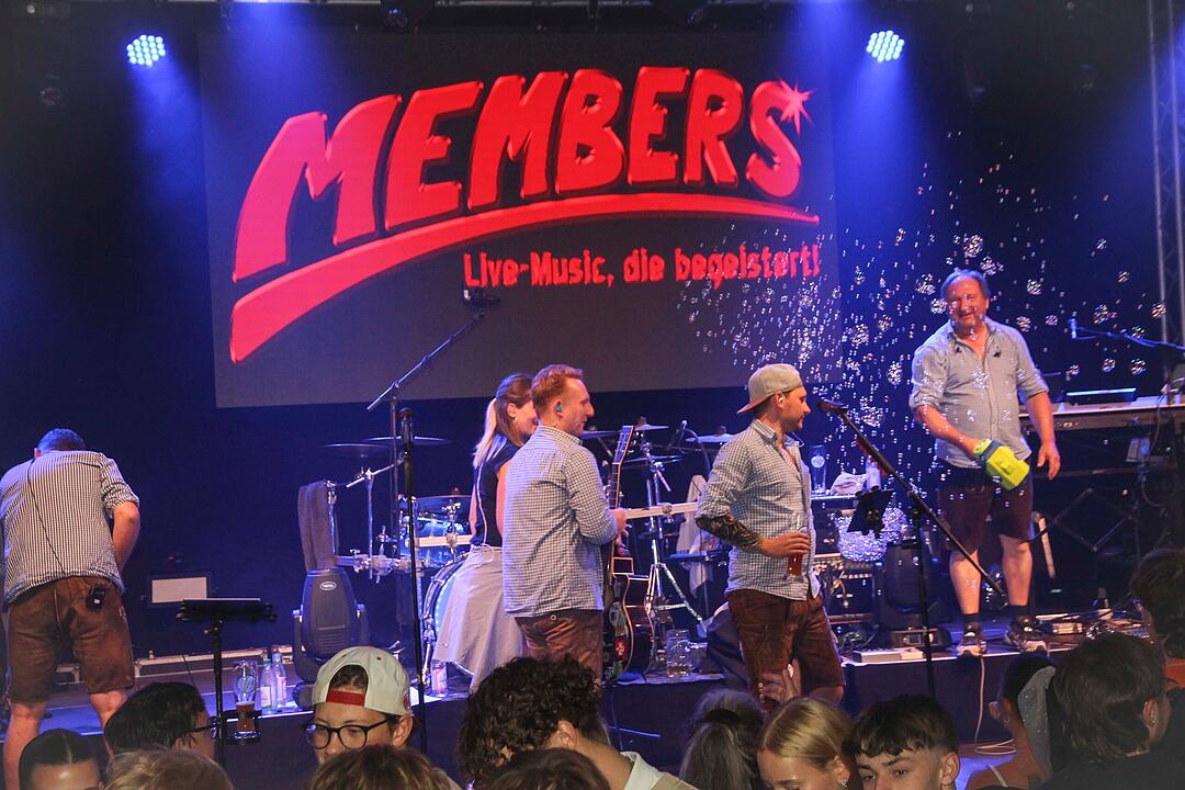 Partyabend mit der Band „Members”