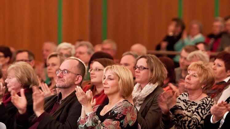 Viel Applaus gab' s vom Publikum