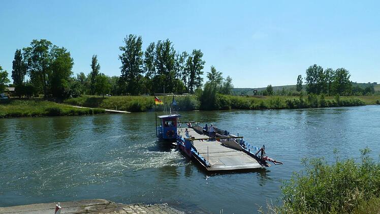 Die "Herta" in Dettelbach ist baugleich mit der Fähre weiter abwärts in Mainstockheim. Foto: Matthias Litzlfelder