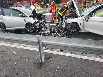 Unfall B4 bei Rödental