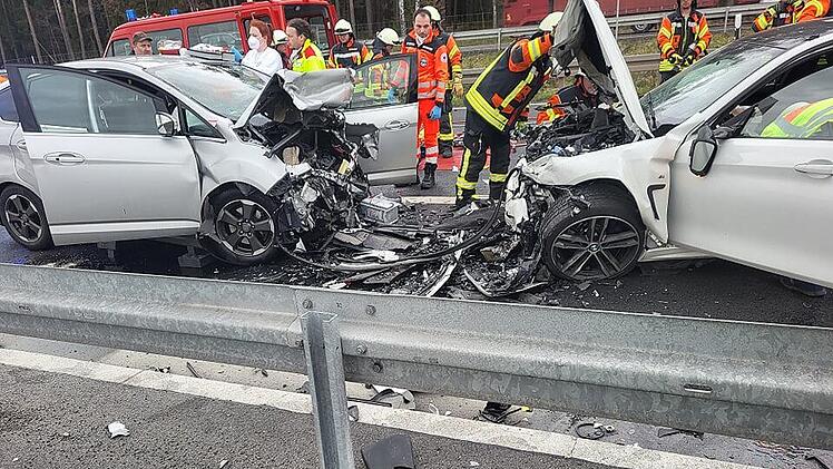 Unfall B4 bei Rödental