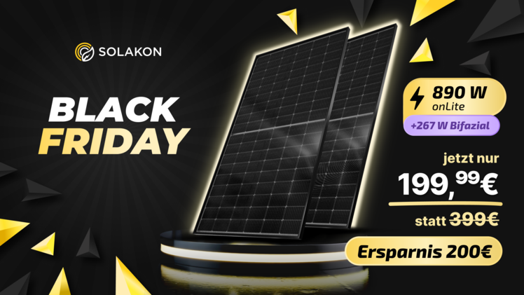 Der Solakon-Deal zu den Black Weeks hat sich gewaschen - ein Einstiegsset für unter 200 Euro!