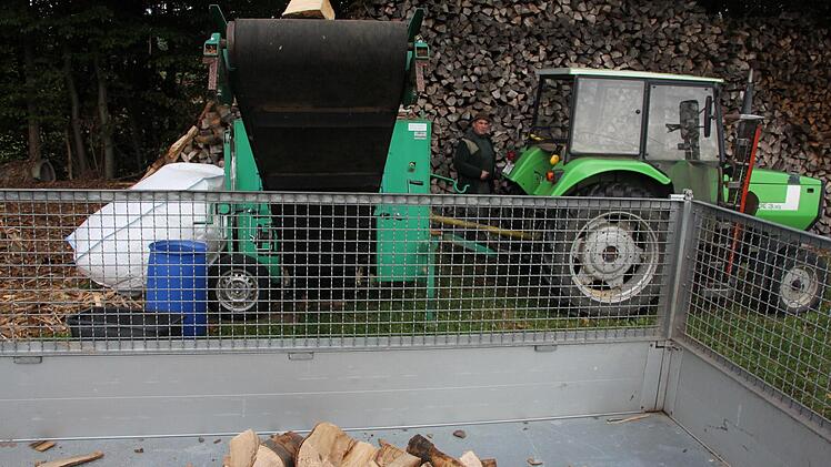 Diese Fuhre ging nach Pfarrweisach. Foto: Ralf Kestel