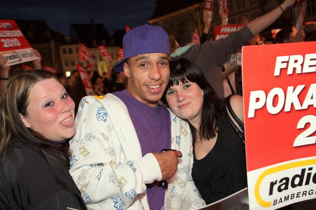 Meisterfeier Brose Baskets Bamberg Maxplatz