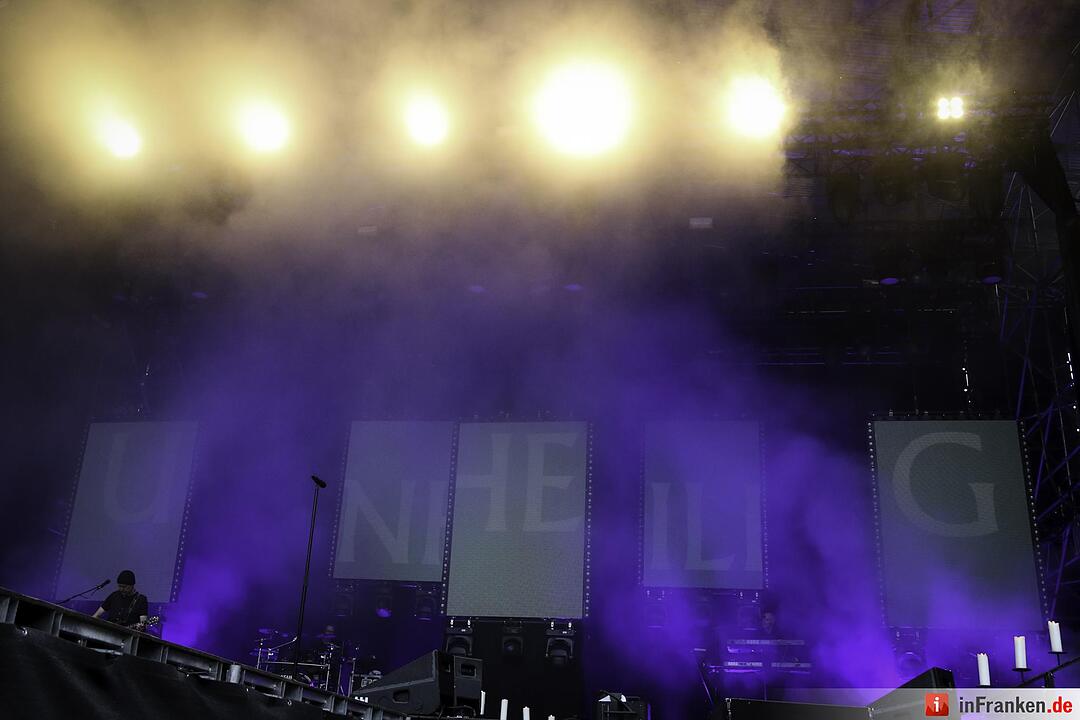 Unheilig und drei Vorbands spieleten am Freitag in Rothenburg ob der Tauber