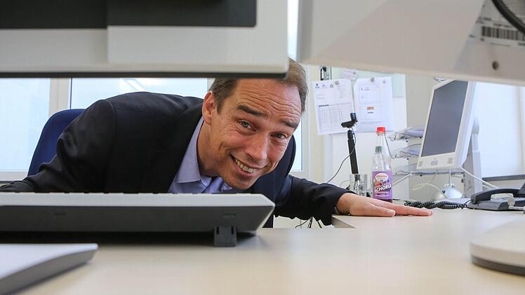 Andreas Henrich lehrt Medieninformatik an der Universität Bamberg. Am Samstag, 29. November, hält er um 11 Uhr die Kinder-Uni-Vorlesung "Suchen und finden im Internet" am Herder-Gymnasium in Forchheim. Foto: Barbara Herbst