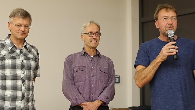 Dirks Sachse, Andreas Polster und Harald Merz (v. l.) bieten als Fach&uuml;bungsleiter hochklassige Kurse und Touren an.  Fotos: privat