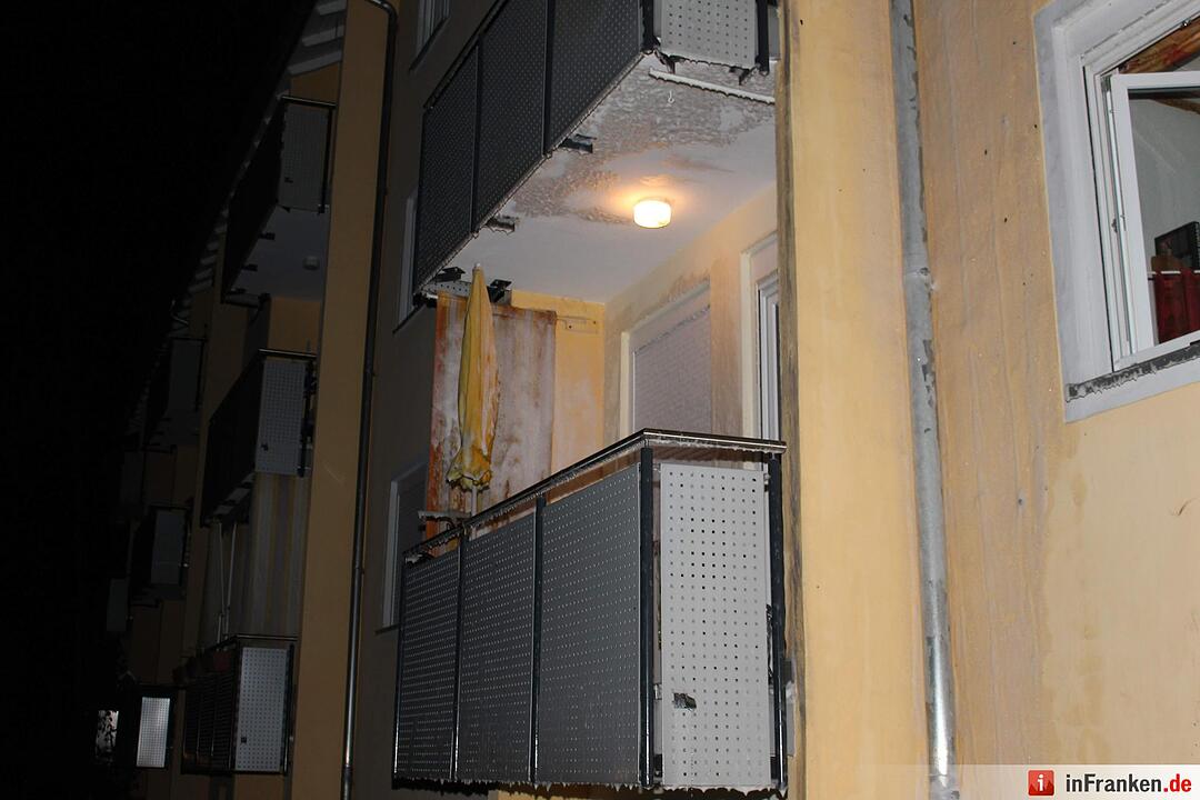 Zimmer in Bayreuth brennt aus