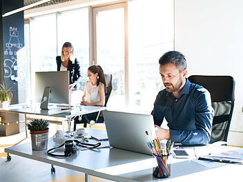 B&uuml;ro, Teilzeit, Vollzeit