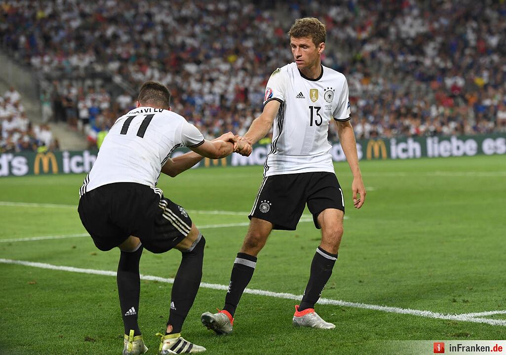 e bittere Niederlage der Deutschen