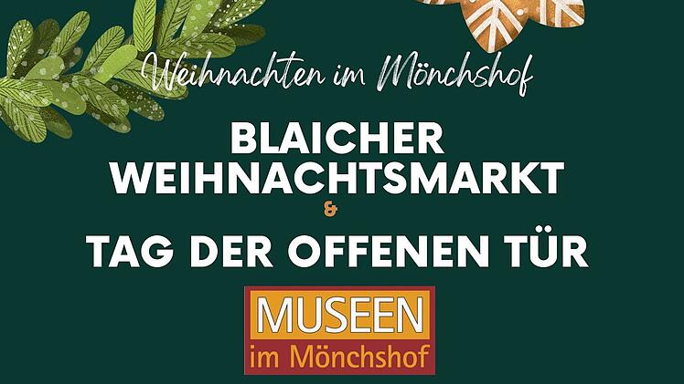 Kulmbach: Blaicher Weihnachtsmarkt und Tag der offenen Tür - Mönchshof feiert Advent