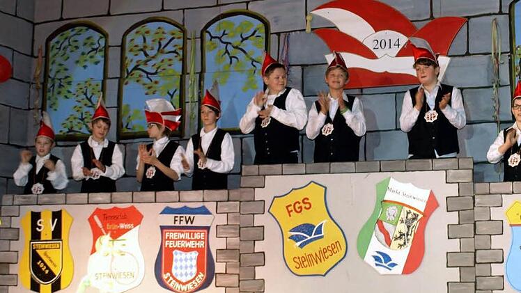 Der Jugendelferrat der FGS mit Präsident Lukas Kübrich (Fünfter von rechts)